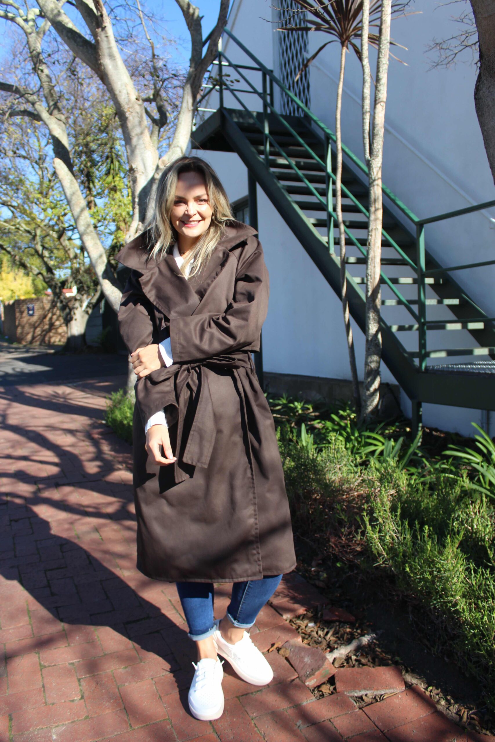 Ida over coat