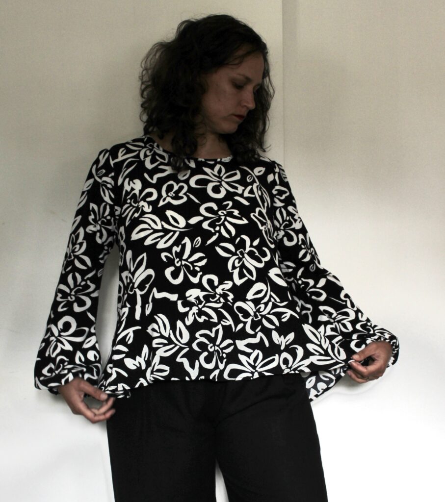 Peplum blouse